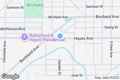 Map image of the property - 1111 Hayes Ave