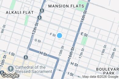 Map image of the property - 1412 F St
