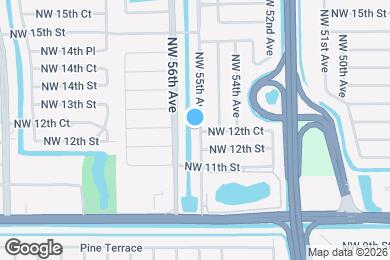 Map image of the property - 1247 NW 55th Ave
