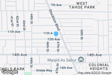 Map image of the property - 4649 12th Ave