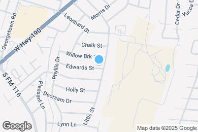 Map image of the property - 931 Edwards St