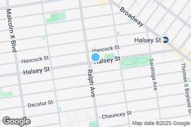 Map image of the property - 784 Halsey St