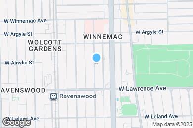 Map image of the property - 4855 N Paulina St