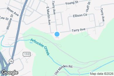 Map image of the property - 498 Terry Ave