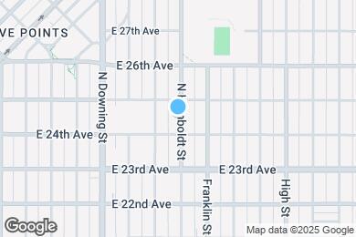 Map image of the property - 2431 Humboldt St