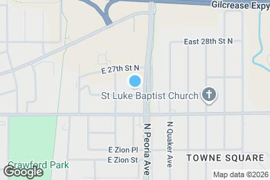Map image of the property - 1127 East 26th Pl N