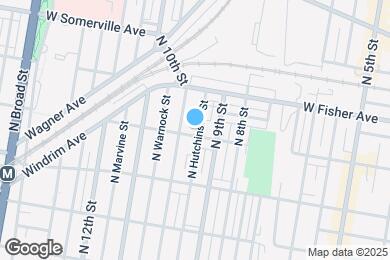 Map image of the property - 917 W Duncannon Ave