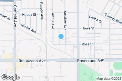 Map image of the property - 14041 McClure Ave