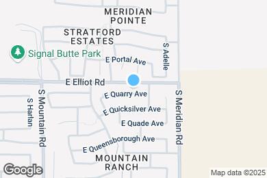 Map image of the property - 11442 E Quarry Ave