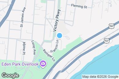 Map image of the property - 1201 Edgecliff Rd