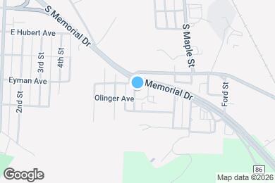 Map image of the property - 926 Kinzler Ave