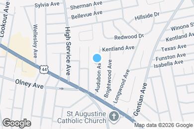 Map image of the property - 48 Audubon Ave