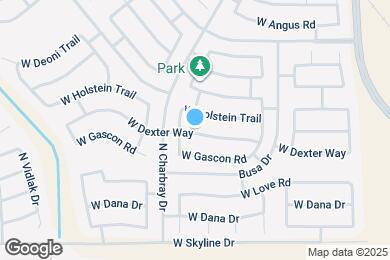 Map image of the property - 480 W Dexter Way