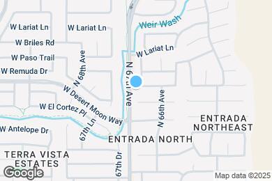 Map image of the property - 6637 W Prickly Pear Trail