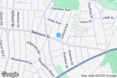 Map image of the property - 163 Belmont St