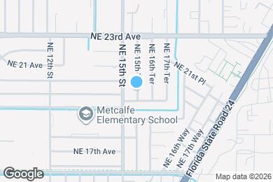 Map image of the property - 2002 NE 15th Ter