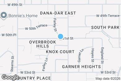 Map image of the property - 9821 W 51st St