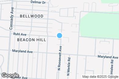 Map image of the property - 329 N Roosevelt Ave