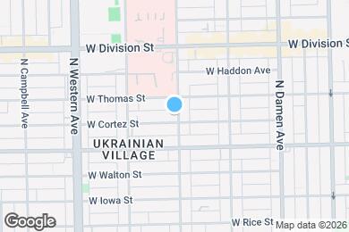 Map image of the property - 2200 W Cortez St