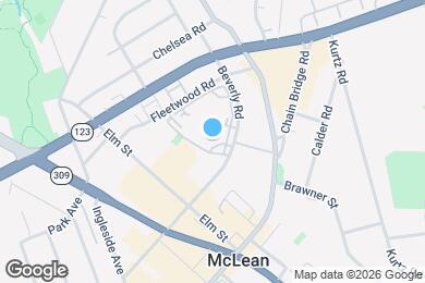 Map image of the property - Cortland at McLean
