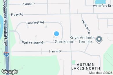 Map image of the property - 1808 Brockway Pond Ct