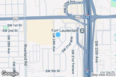 Map image of the property - 133 SW 22nd Terrace