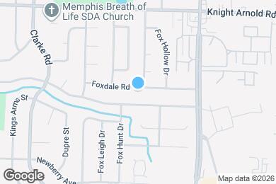 Map image of the property - 5809 Foxdale Rd