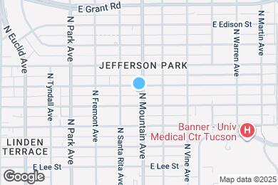 Map image of the property - 1925 N Mountain Ave