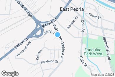 Map image of the property - 204 Pekin Ave