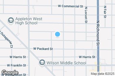 Map image of the property - 1018 W Lorain St