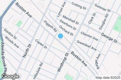 Map image of the property - 300 Boston Ave