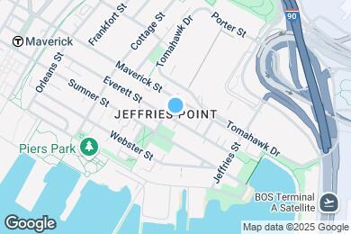 Map image of the property - 166 Everett St