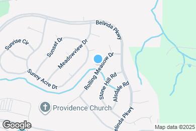 Map image of the property - 1015 Rolling Meadow Dr