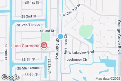 Map image of the property - 323 SE 24th Ave