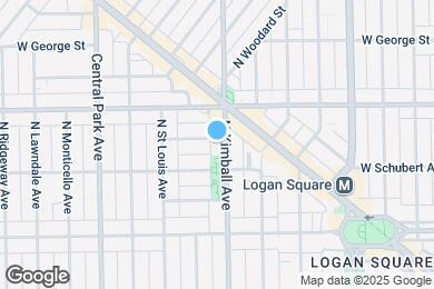 Map image of the property - 2724 N Kimball Ave
