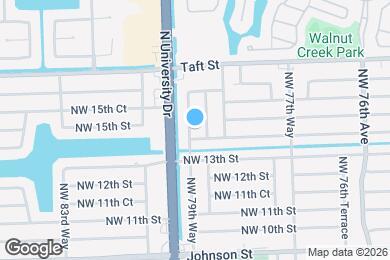 Map image of the property - 1411 NW 79th Way