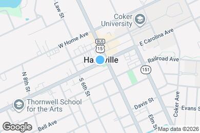 Map image of the property - 119 W Carolina Ave