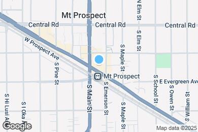 Map image of the property - 40 E Northwest Hwy
