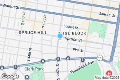 Map image of the property - 4116 Spruce St