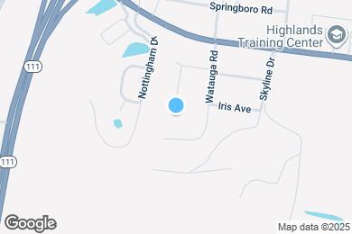 Map image of the property - 950 Marie Dr