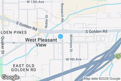 Map image of the property - 1005 Moss St