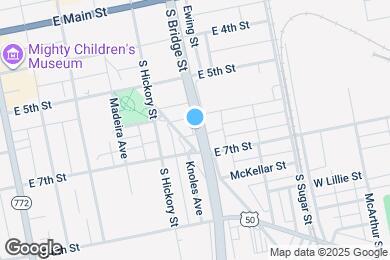 Map image of the property - 265 Clay St