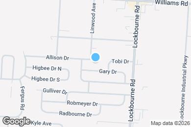 Map image of the property - 1009 Allison Dr