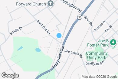 Map image of the property - 1617 Young Ave