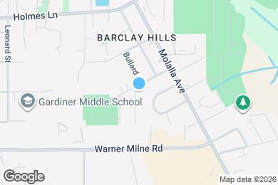 Map image of the property - 1101 Hughes St