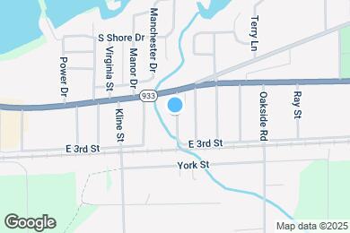 Map image of the property - 127 Lawndale Ave
