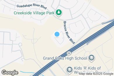 Map image of the property - 28925 San Bernard River Loop