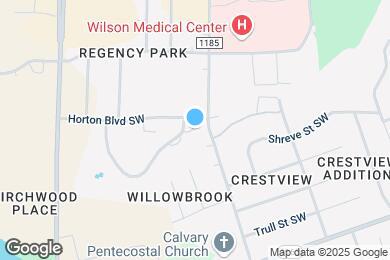 Map image of the property - 2501 Saint Christopher Cir SW