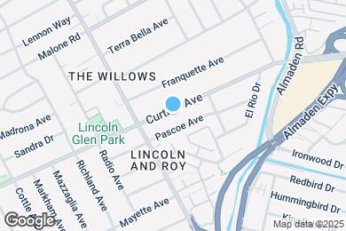 Map image of the property - 1040 Curtner Ave