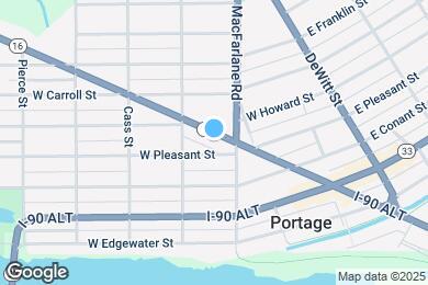 Map image of the property - 514 W Wisconsin St
